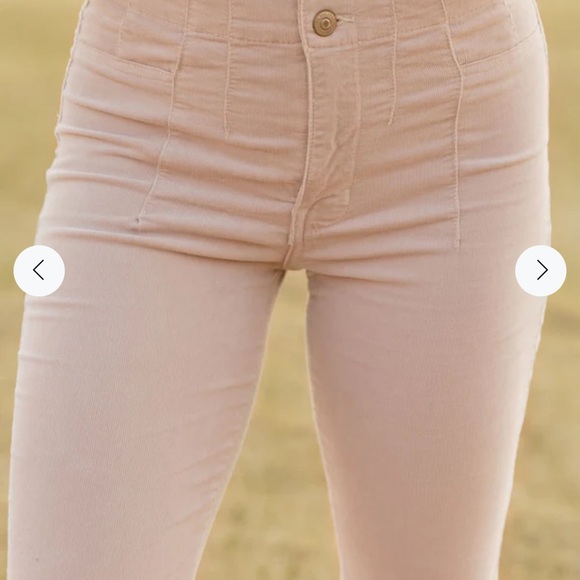 WE THE FREE NWT JAYDE CORD HIGH RISE FLARE SIZE 32 - Picture 2 of 6